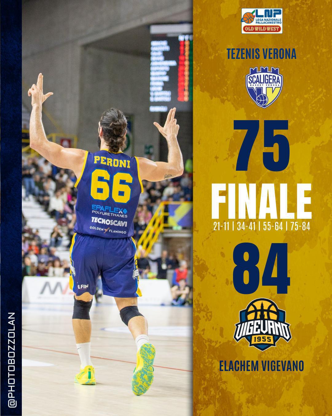 Verona 75-84 Vigevano Verona 75-84 Vigevano