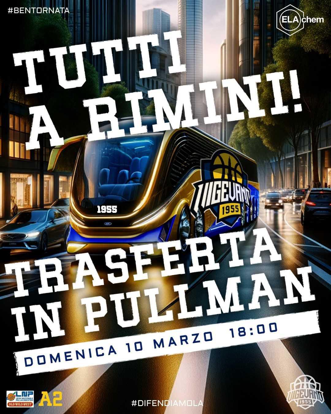 Tutti a Rimini! Le informazioni per prendere parte alla trasferta di domenica 10 marzo