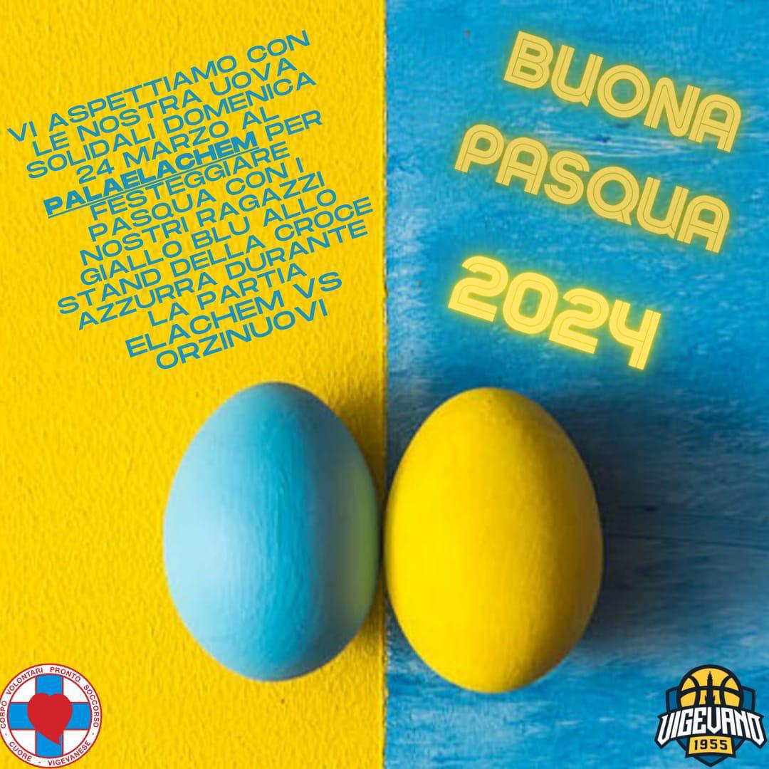 Domenica 24 marzo al PalaELAchem le uova di Pasqua solidali promosse dalla Croce Azzurra  Domenica 24 marzo al PalaELAchem le uova di Pasqua solidali promosse dalla Croce Azzurra