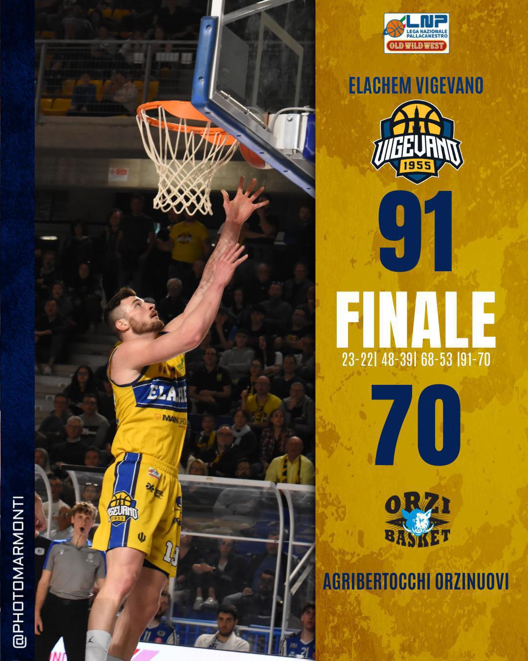 Vigevano 91-70 Orzinuovi Vigevano 91-70 Orzinuovi