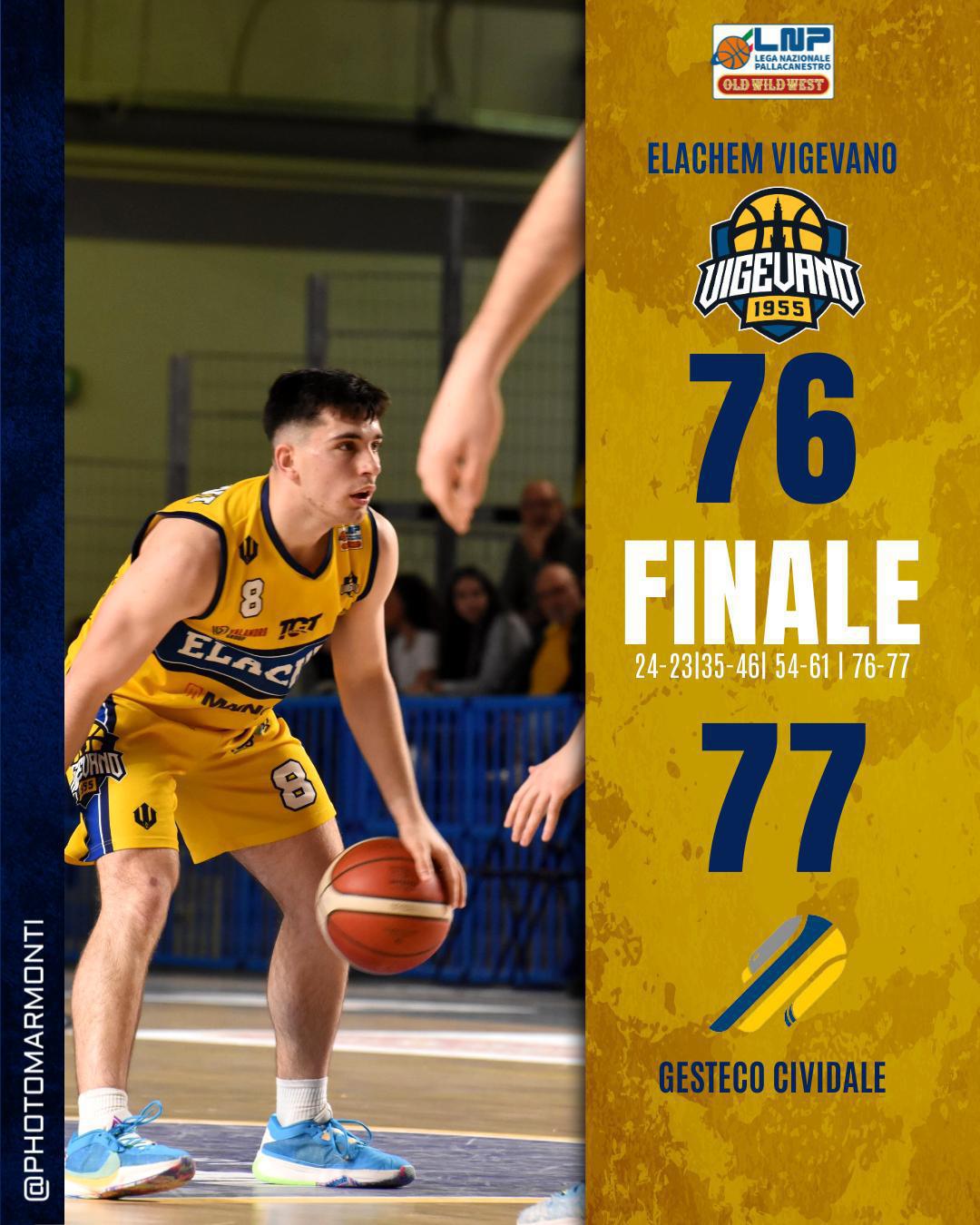 Vigevano 76-77 Cividale Vigevano 76-77 Cividale