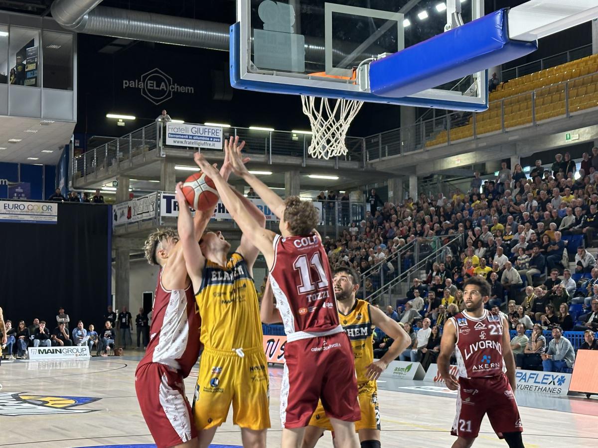 Livorno corsara al palaELAchem: Vigevano battuta 66-76 Livorno corsara al palaELAchem: Vigevano battuta 66-76