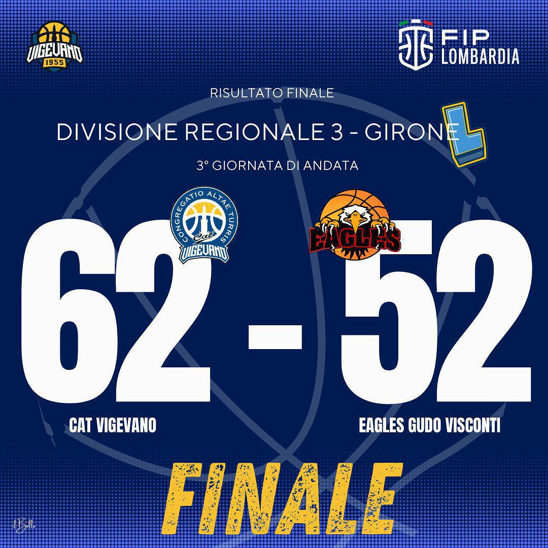 Prima vittoria per CAT Vigevano nella divisione regionale 3: battuta Gudo Visconti Prima vittoria per CAT Vigevano nella divisione regionale 3: battuta Gudo Visconti