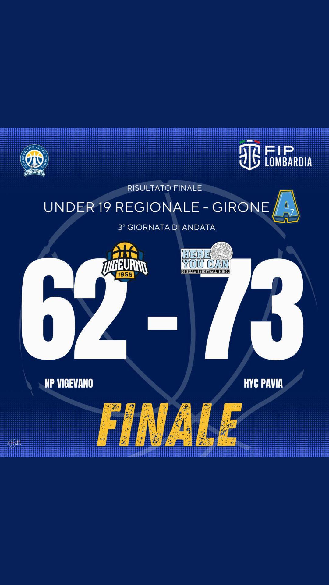 Under 19 alla prima sconfitta stagionale, under 14 impegnati nella Ricola Cup Under 19 alla prima sconfitta stagionale, under 14 impegnati nella Ricola Cup