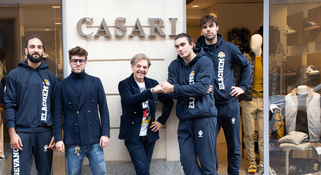 "Casari abbigliamento" partner di Vigevano 1955 "Casari abbigliamento" partner di Vigevano 1955