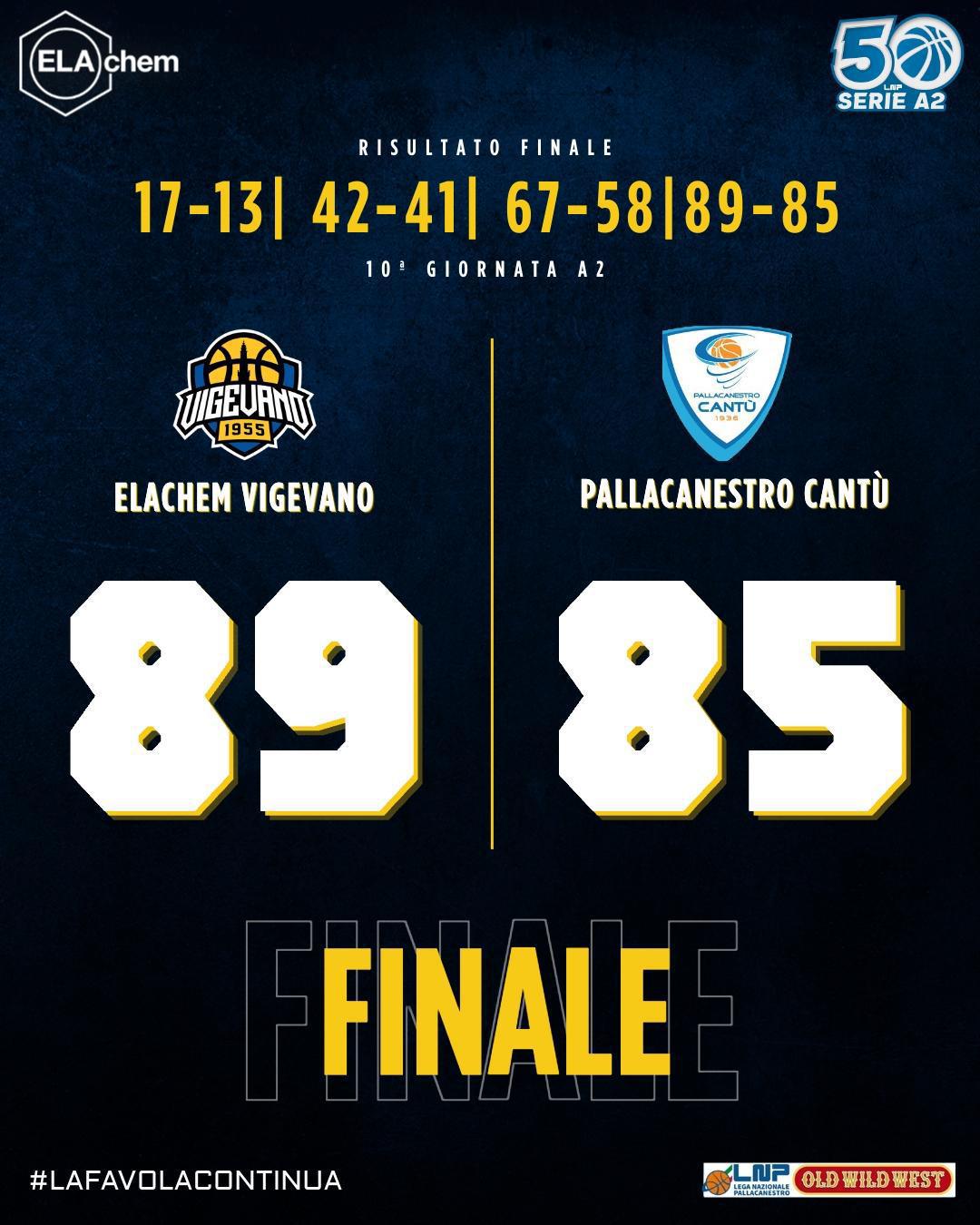 10a - Vigevano 89-85 Cantù 10a - Vigevano 89-85 Cantù