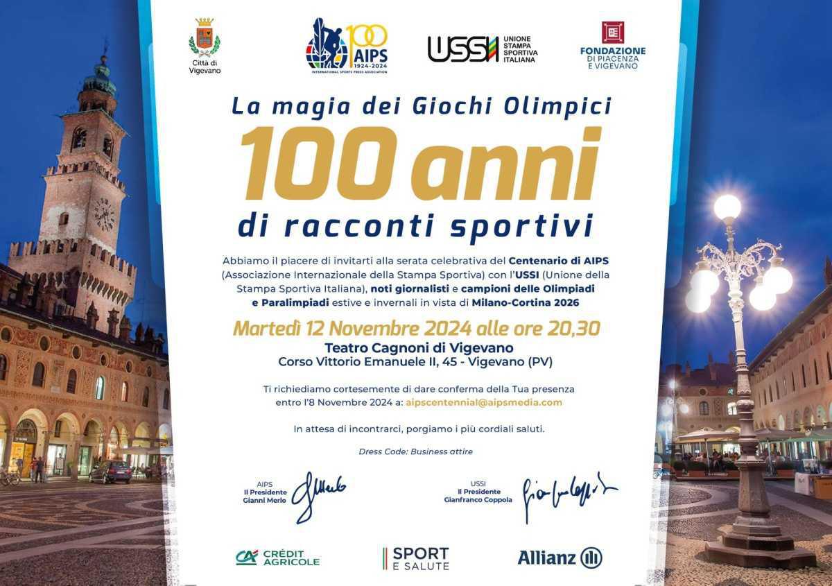 Vigevano 1955 premiata nella serata "La magia dei Giochi olimpici-Cento anni di racconti sportivi" Vigevano 1955 premiata nella serata "La magia dei Giochi olimpici-Cento anni di racconti sportivi"