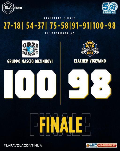 11a - Orzinuovi 100-98 Vigevano 