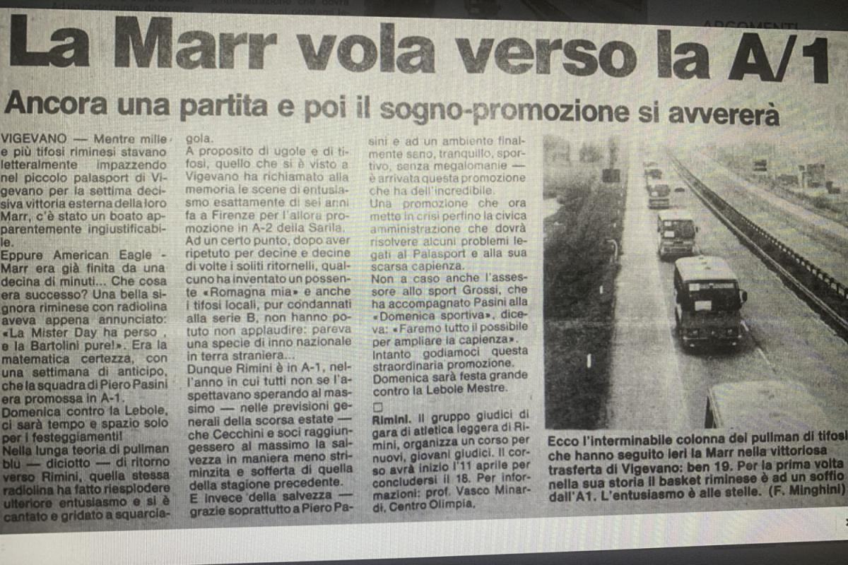 Vigevano-Rimini, romagnoli avanti 6-9 negli scontri diretti Vigevano-Rimini, romagnoli avanti 6-9 negli scontri diretti