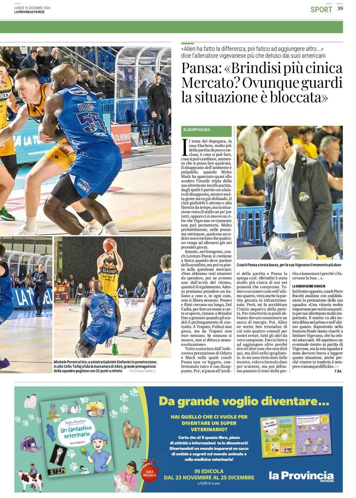 16/12/24 - La Provincia Pavese