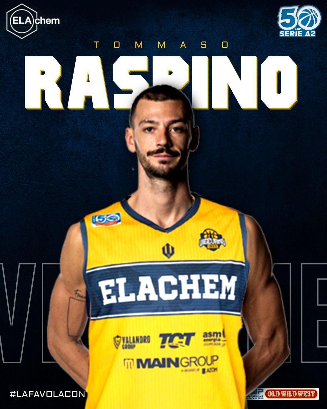 Tommaso Raspino è un nuovo giocatore di Vigevano 1955 Tommaso Raspino è un nuovo giocatore di Vigevano 1955