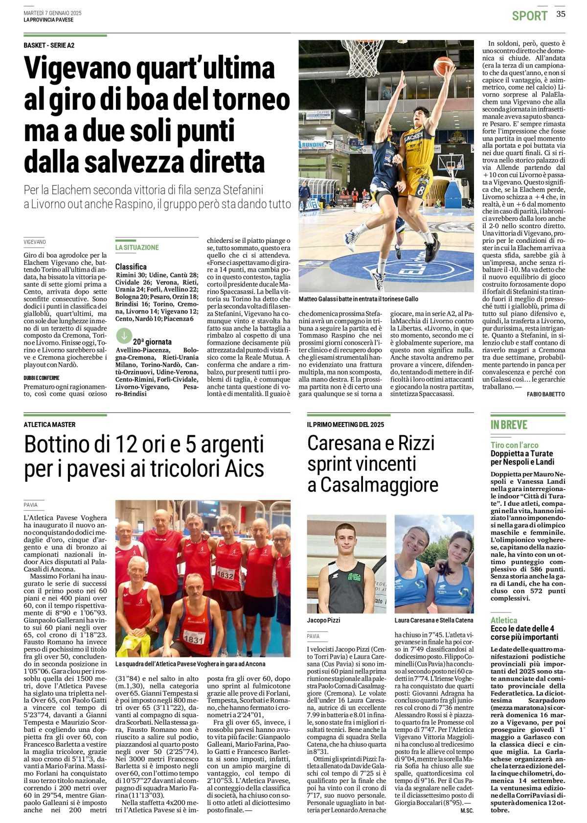 07/01/25 - La Provincia Pavese