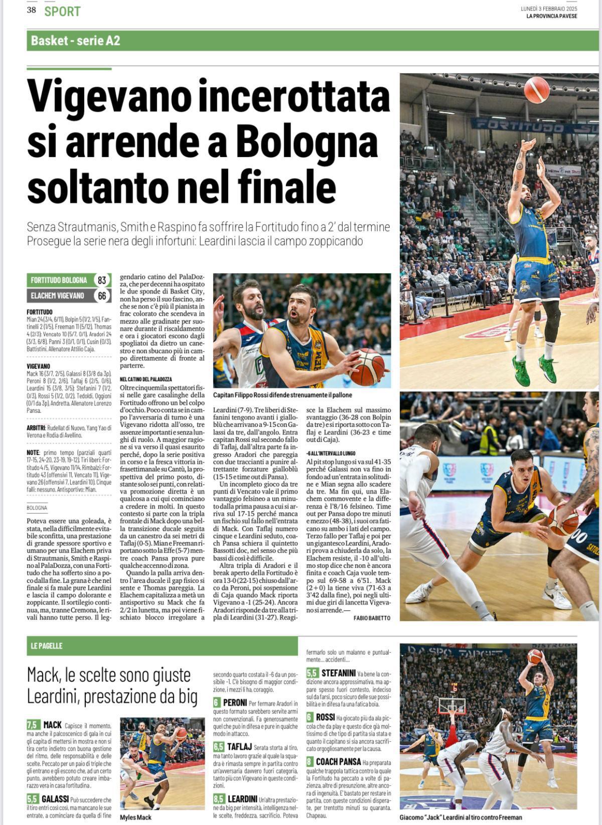 03/02/25 - La Provincia Pavese