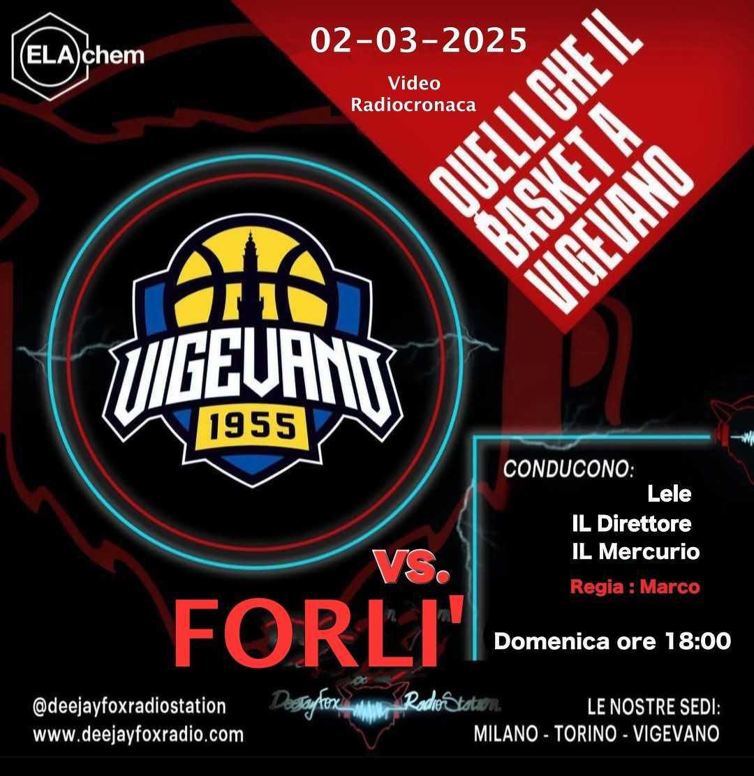 Domenica "Quelli che il basket a Vigevano" con DeejayFox Radio Station. Votate l'"MVP Ducale" 