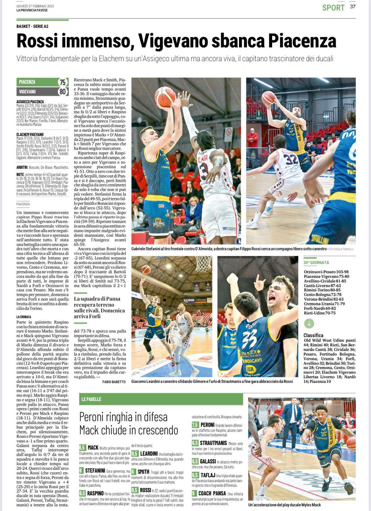 27/02/25 - La Provincia Pavese