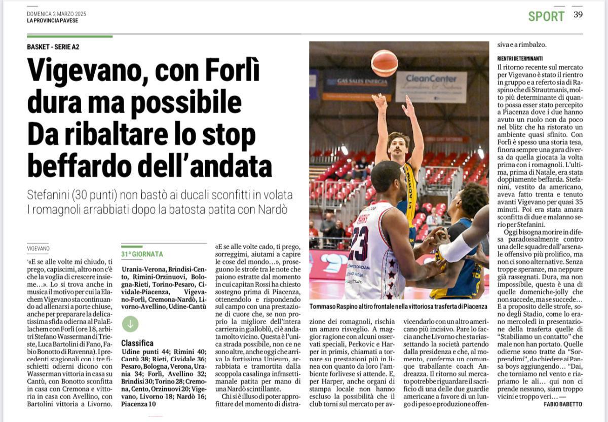 02/03/25 - La Provincia Pavese