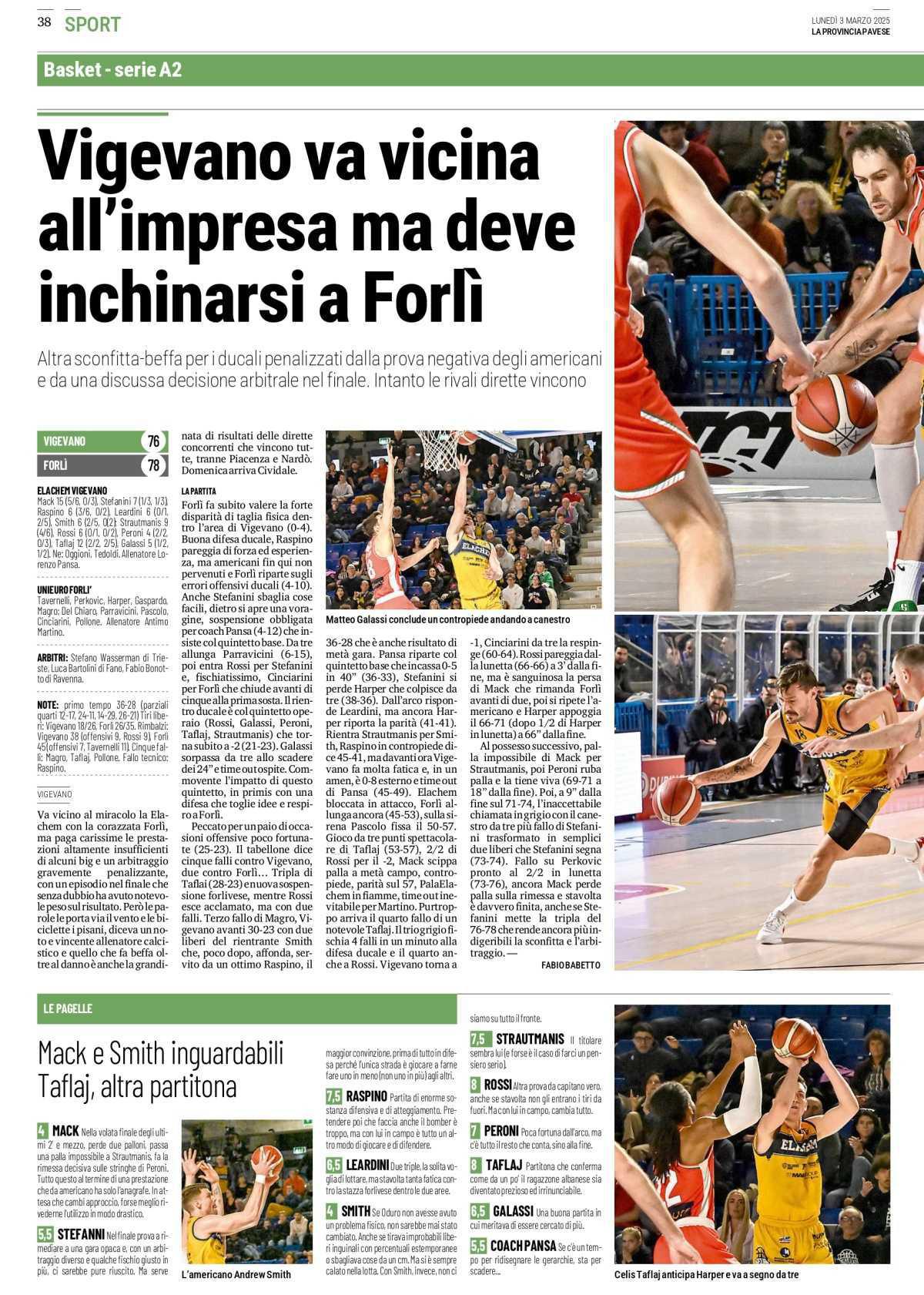 03/03/25 - La Provincia Pavese