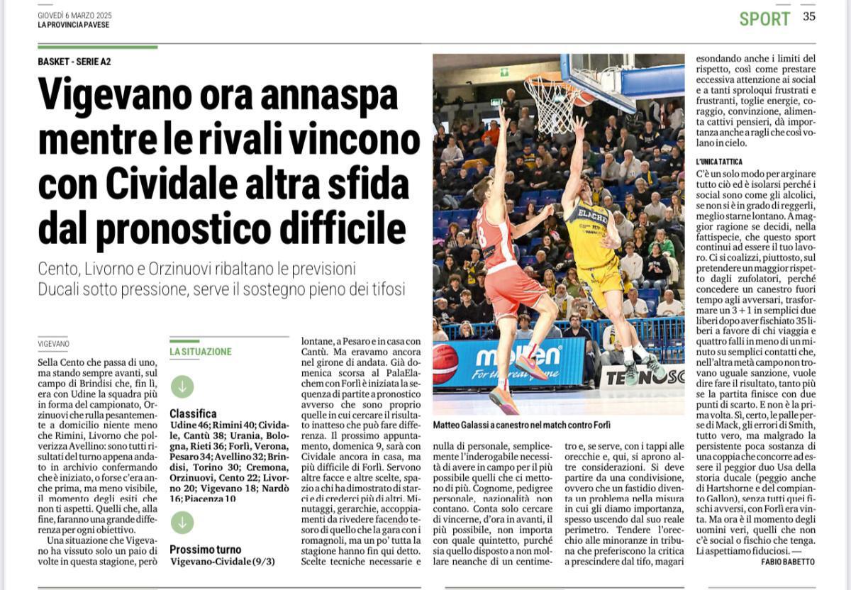 06/03/25 - La Provincia Pavese
