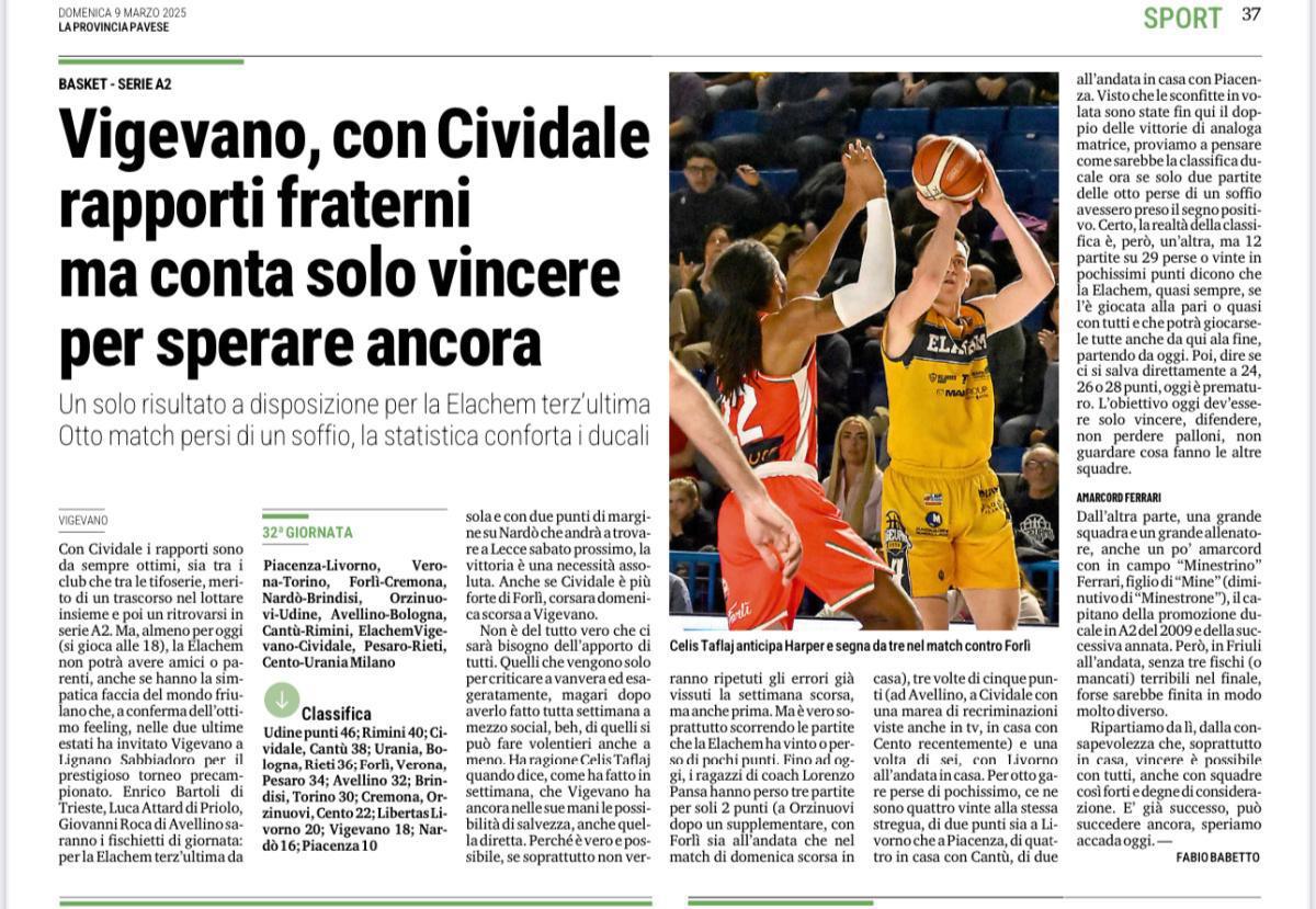 09/03/25 - La Provincia Pavese