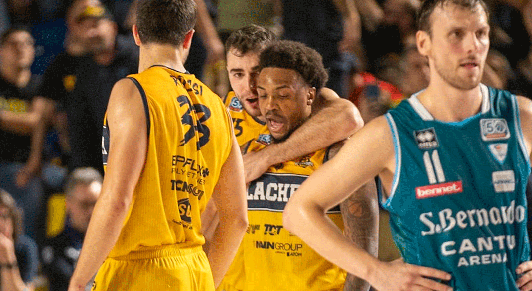 Vigevano 1955 ringrazia e saluta Myles Mack