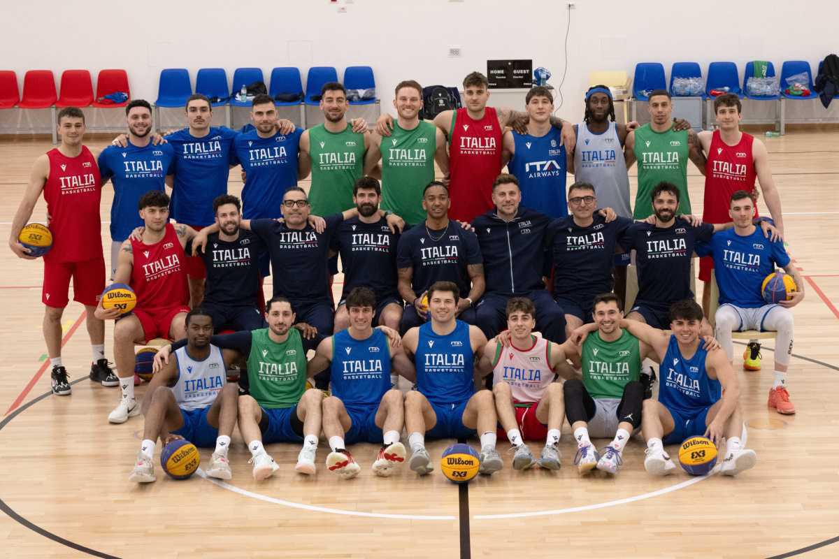 Raduno Nazionali Open e under 23 delle rappresentative 3x3, c'è Leardini
