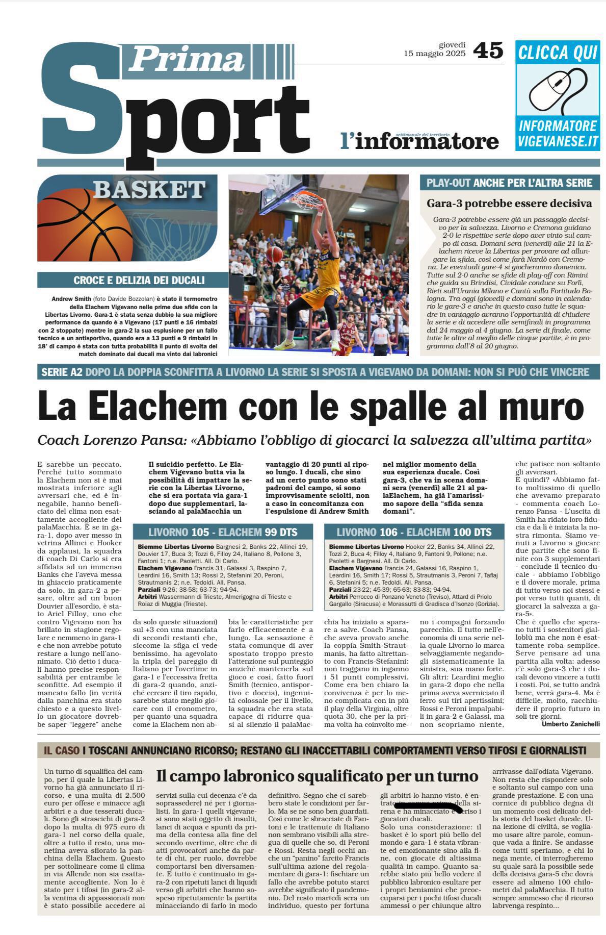 16/05/25 - L’Informatore Vigevanese