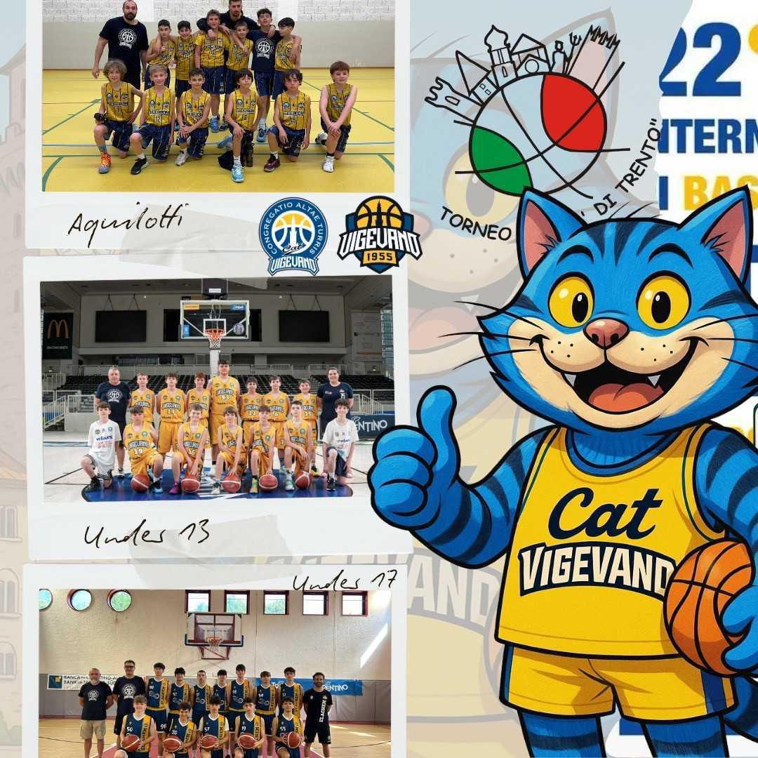 CAT Vigevano protagonista al "Città di Trento", sfiora la vittoria nella categoria Aquilotti 14/15 CAT Vigevano protagonista al "Città di Trento", sfiora la vittoria nella categoria Aquilotti 14/15