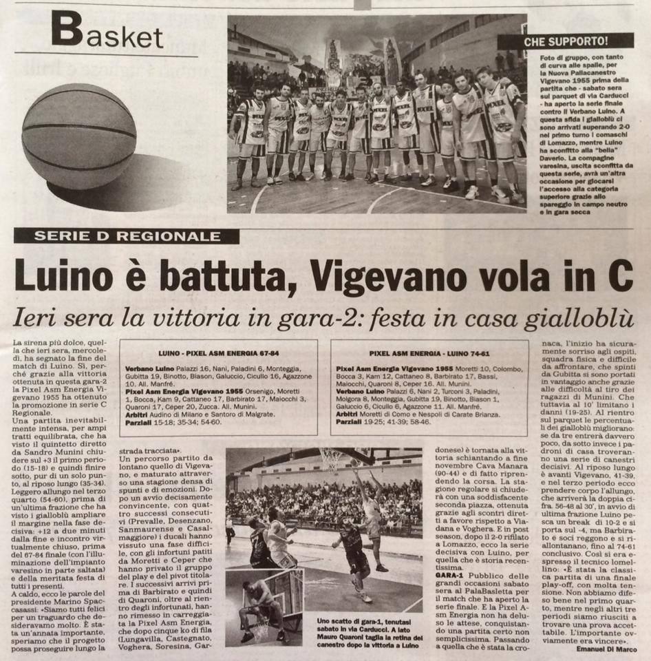Vigevano 1955, storia di una passione (1a puntata) - Stagione 2013/14, si riparte dalla serie D e....