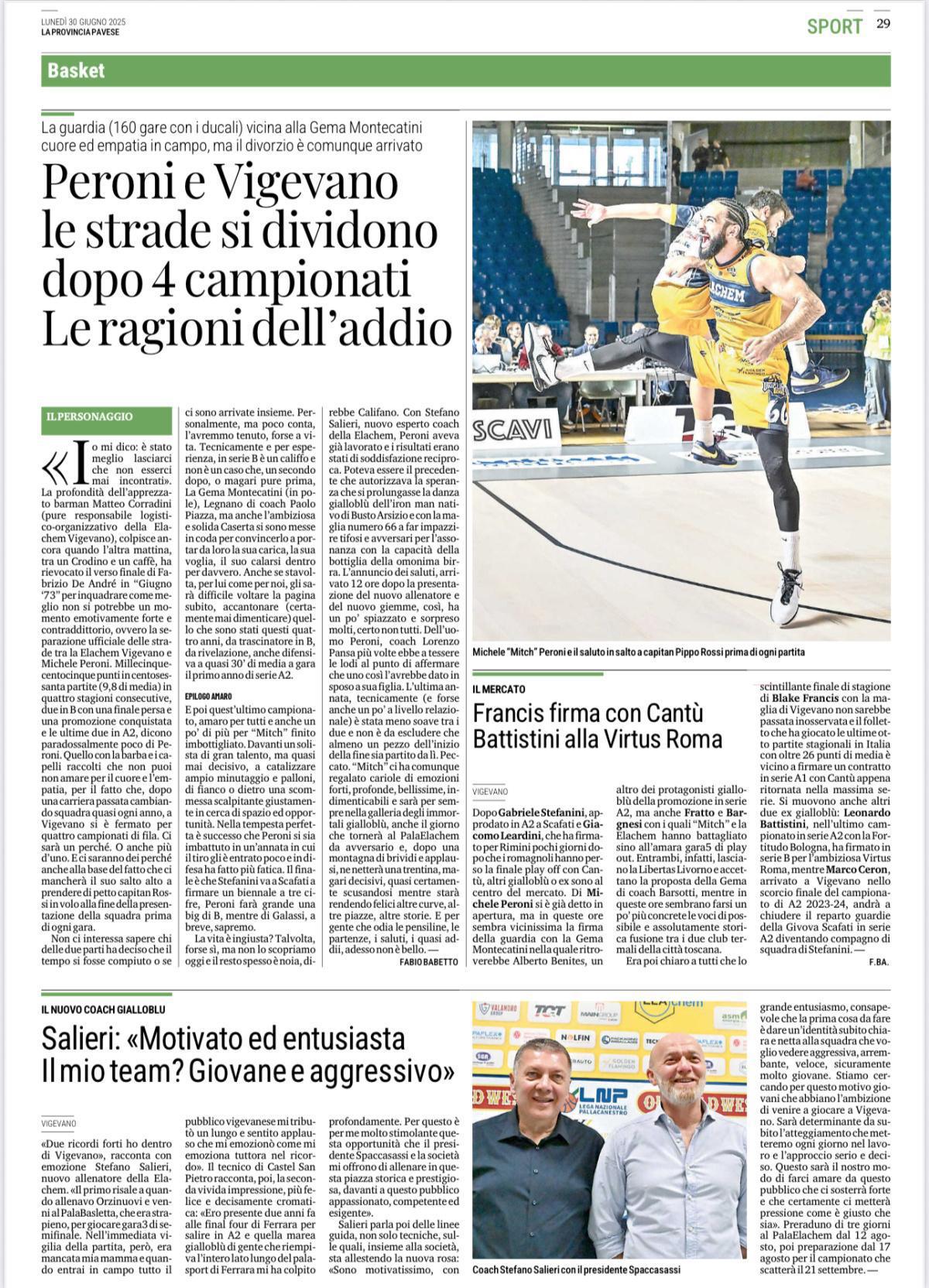 30/06/25 - La Provincia Pavese
