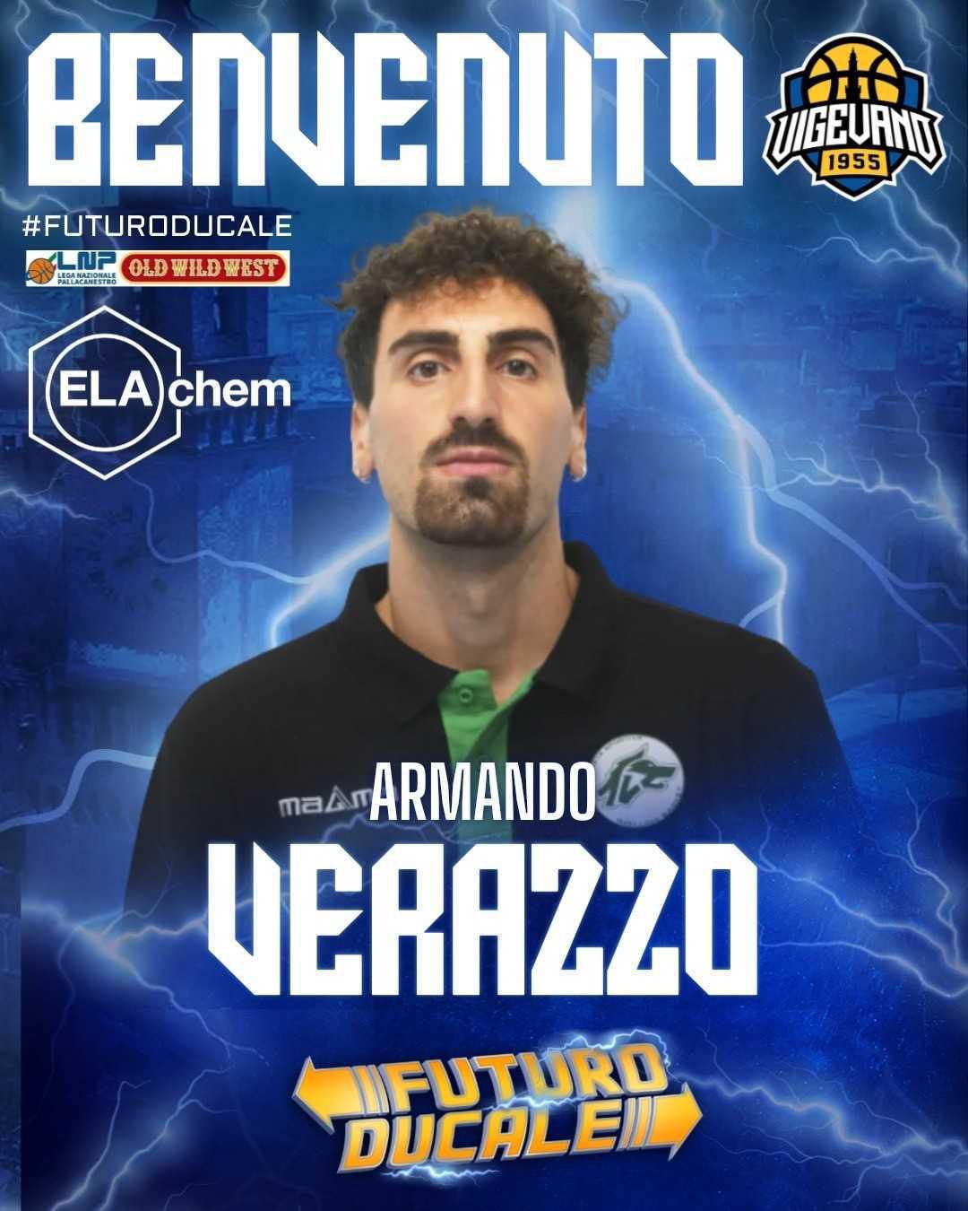Armando Verazzo è un nuovo giocatore della ELAchem Vigevano 1955 Armando Verazzo è un nuovo giocatore della ELAchem Vigevano 1955