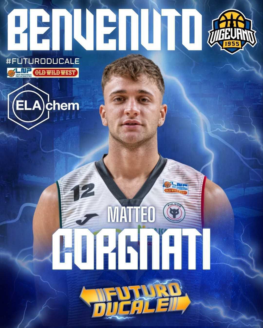 Matteo Corgnati è un nuovo giocatore della ELAchem Vigevano 1955 