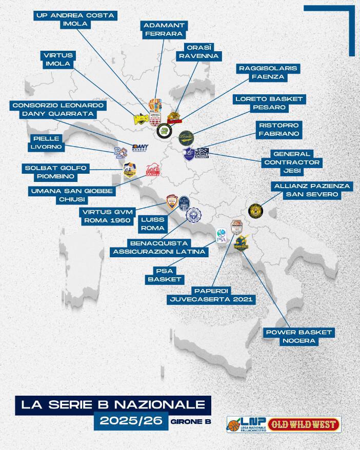 Vigevano 1955 inserita nel girone A a 19 squadre del campionato di serie B 2025/26 Vigevano 1955 inserita nel girone A a 19 squadre del campionato di serie B 2025/26