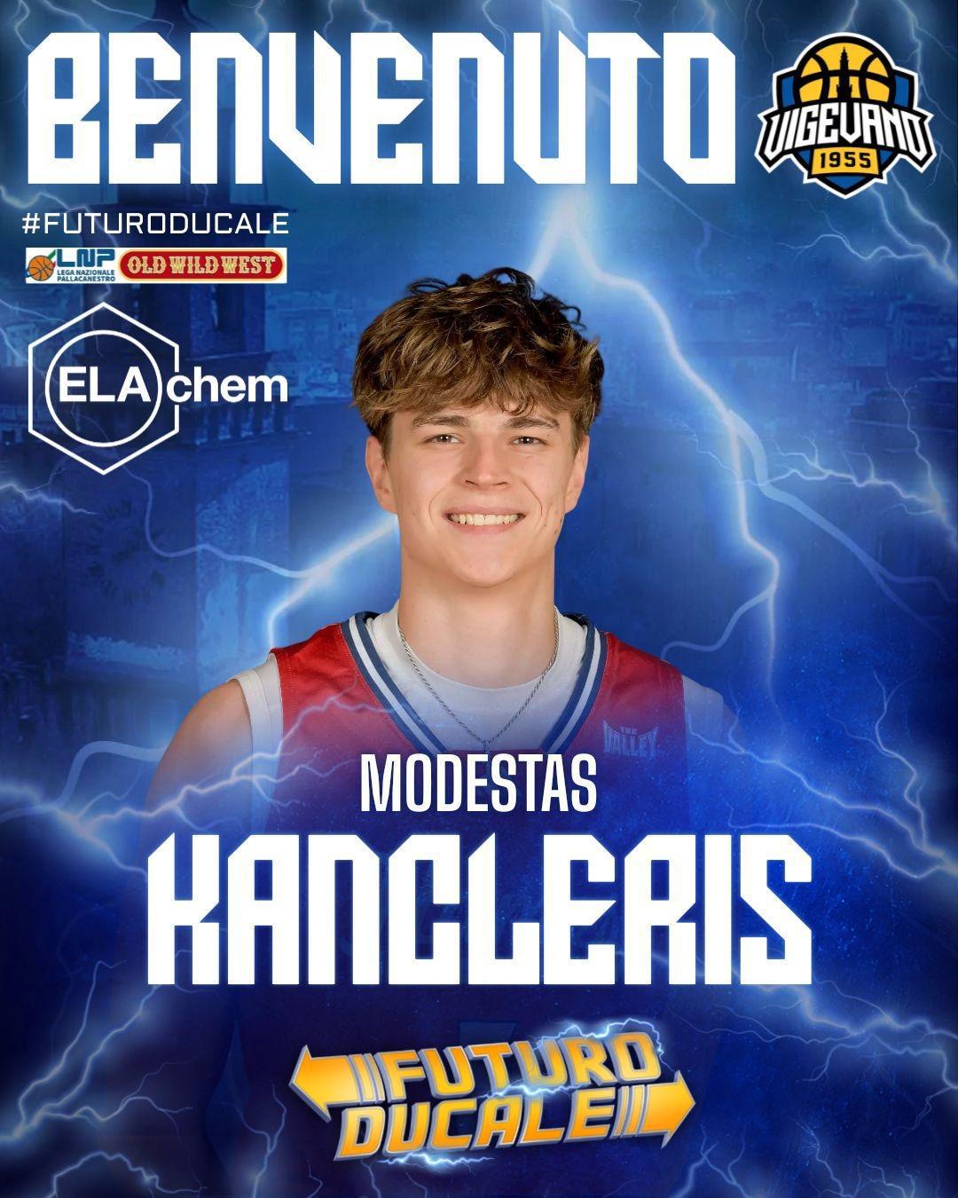 Modestas Kancleris completa lo scacchiere gialloblu per il prossimo campionato