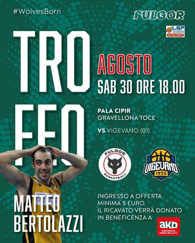 Sabato 30 agosto tocca al "Trofeo Bertolazzi", diretta youtube su Vigevano 1955 alle ore 18