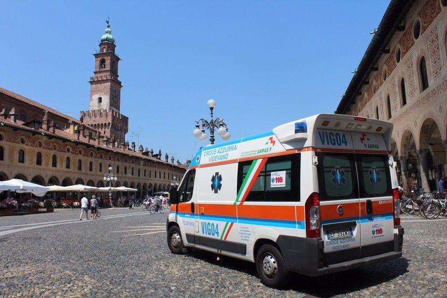 Croce Azzurra Vigevano ancora al fianco dei ducali Croce Azzurra Vigevano ancora al fianco dei ducali