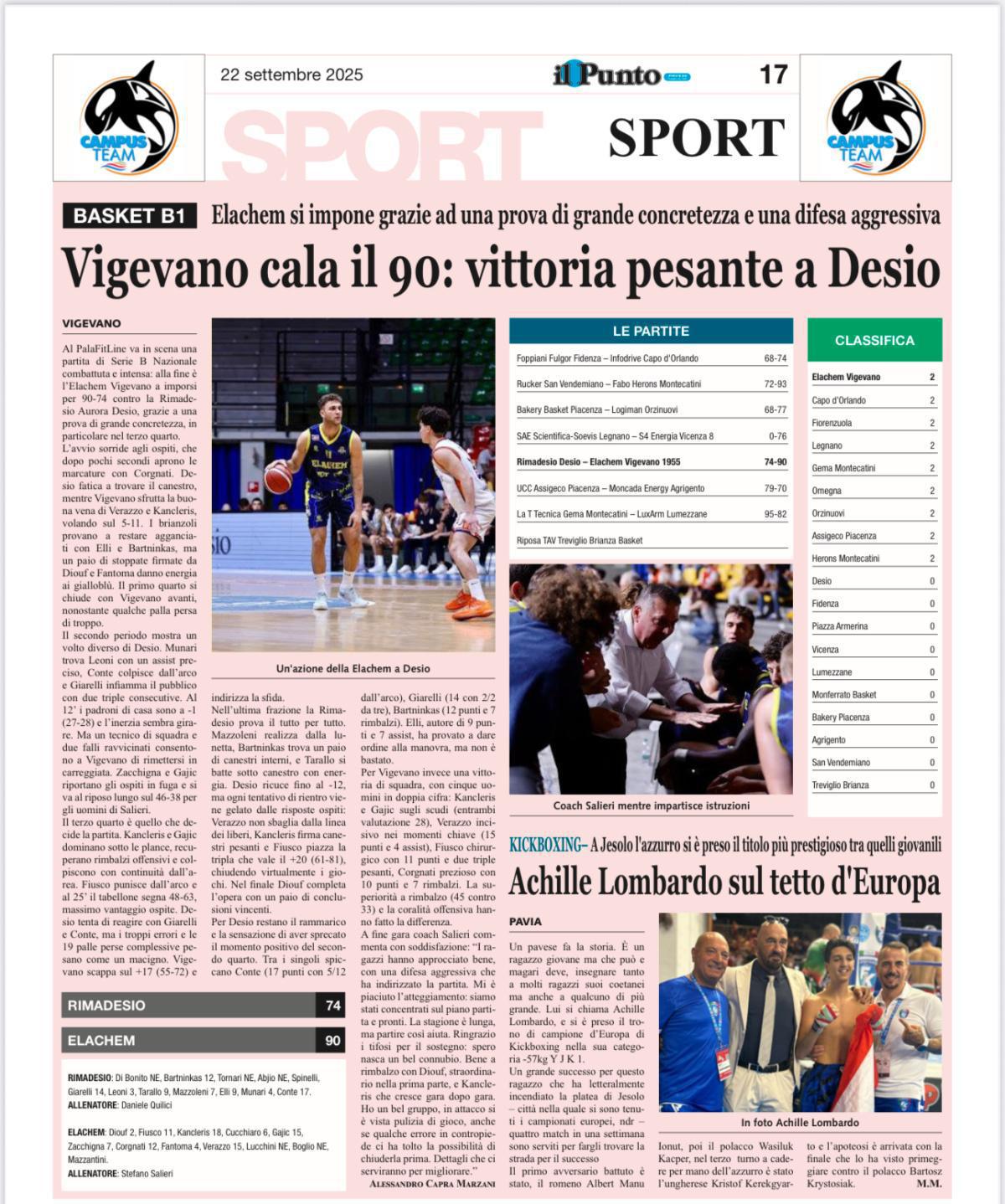 22/09/25 - Il Punto Pavese