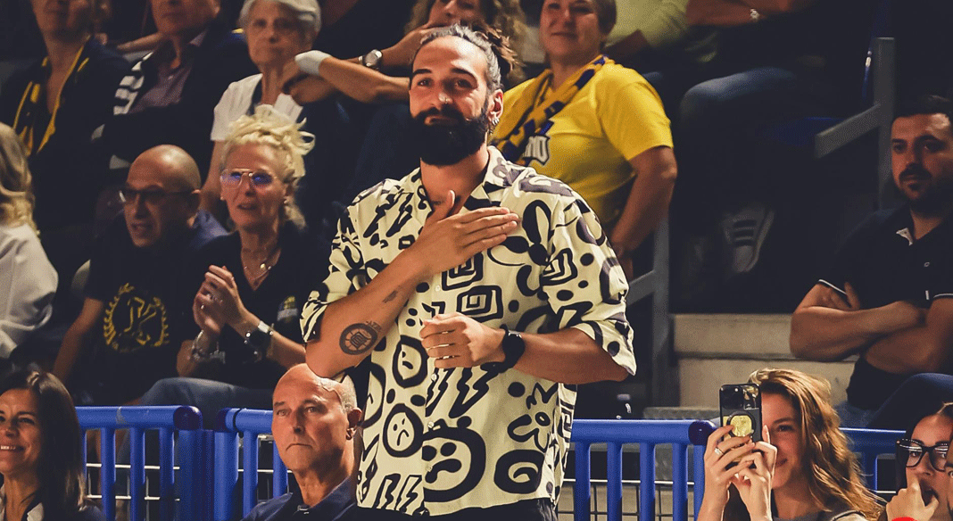 Una domenica di forti emozioni al palaELAchem per i tifosi gialloblu con Mitch e Gloria 