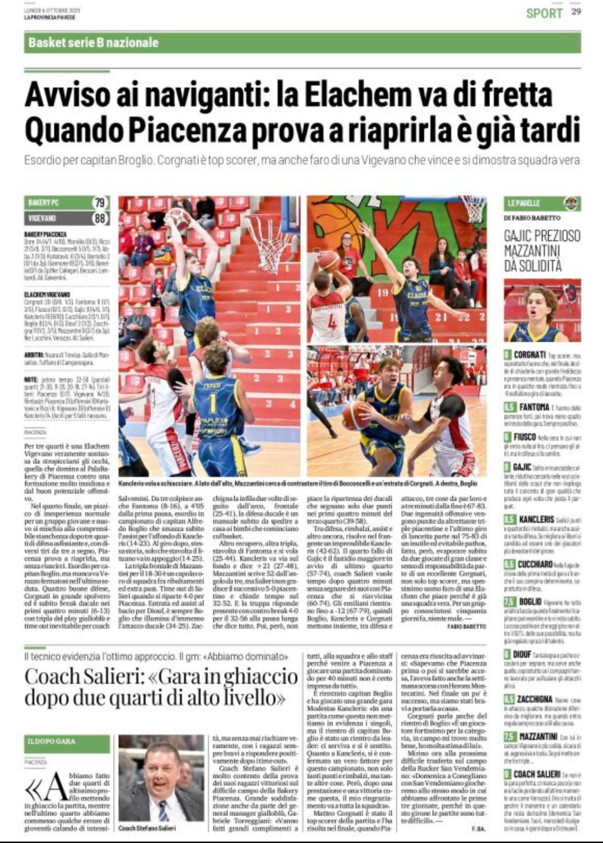 06/10/25 - La Provincia Pavese