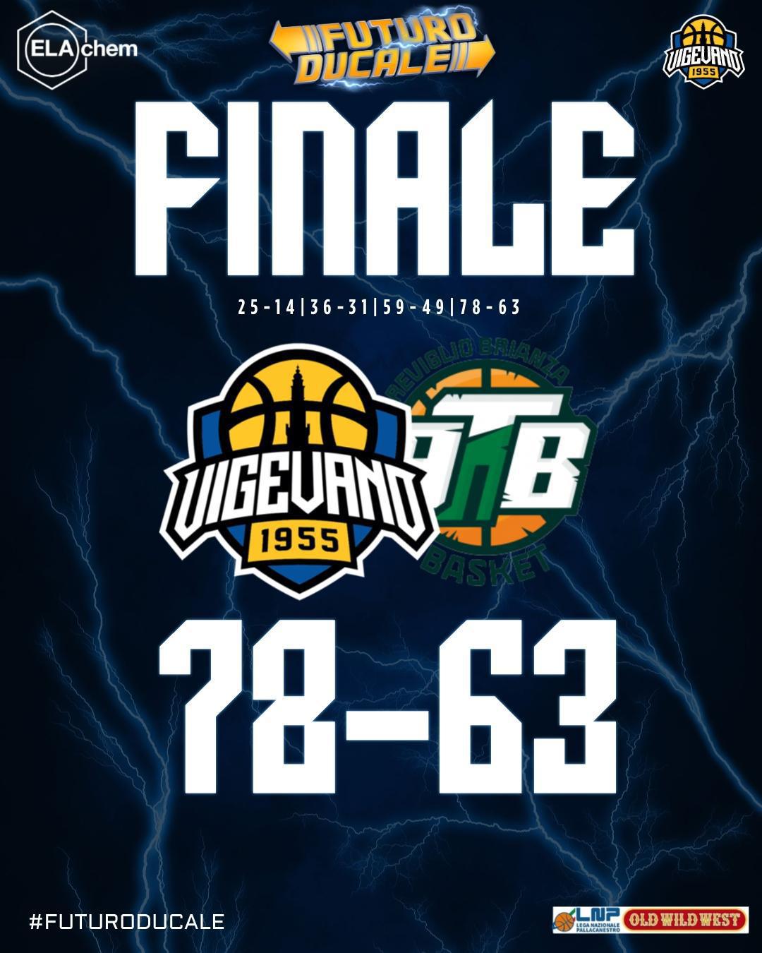 11a - Vigevano 78-63 Treviglio 11a - Vigevano 78-63 Treviglio