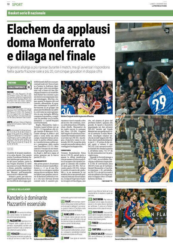 01/12/25 - La Provincia Pavese