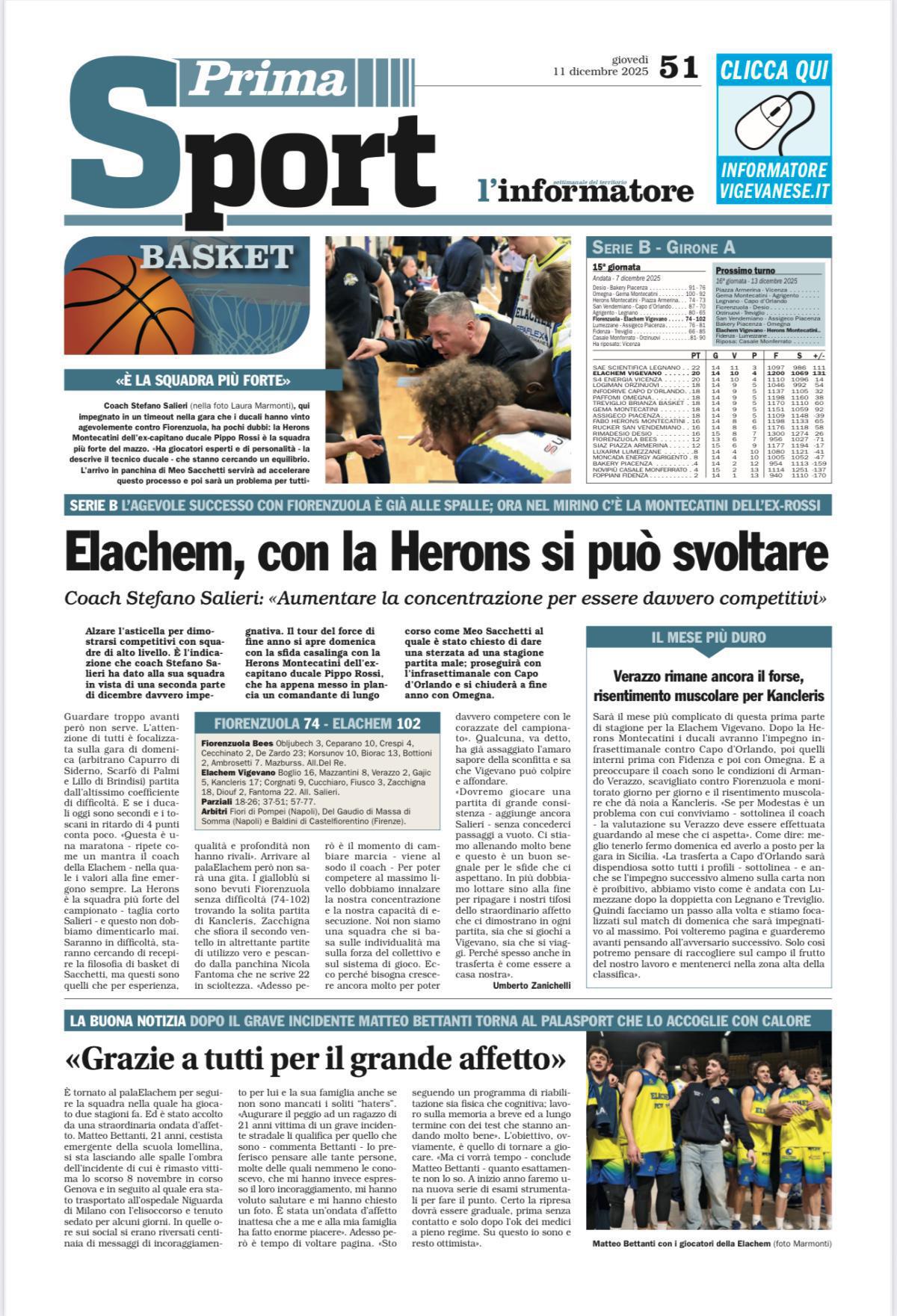 12/12/25 - L’Informatore Vigevanese