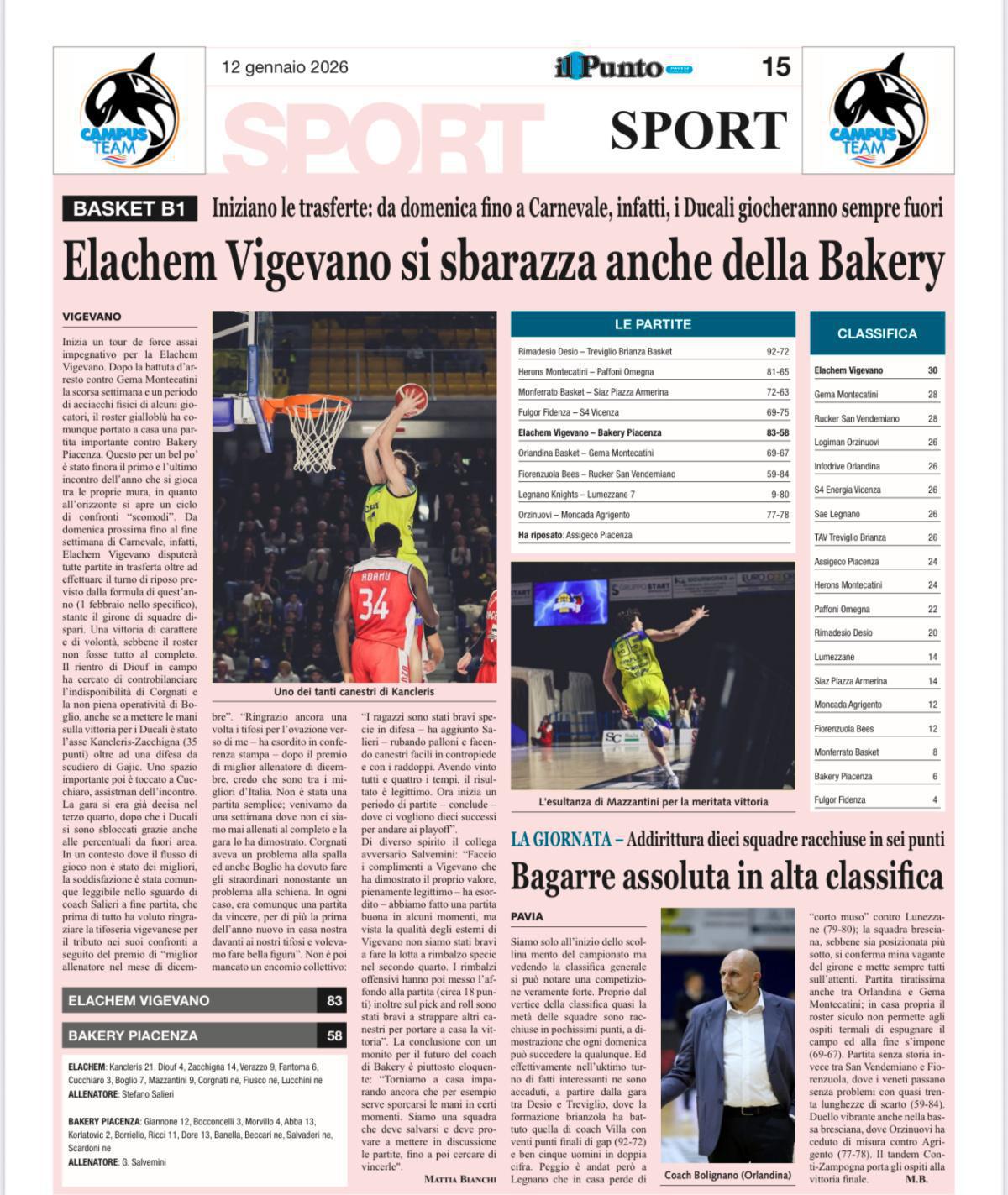 12/01/26 - Il Punto Pavese
