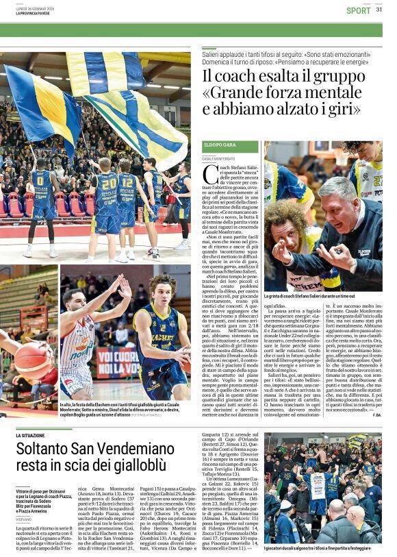 26/01/26 - La Provincia Pavese