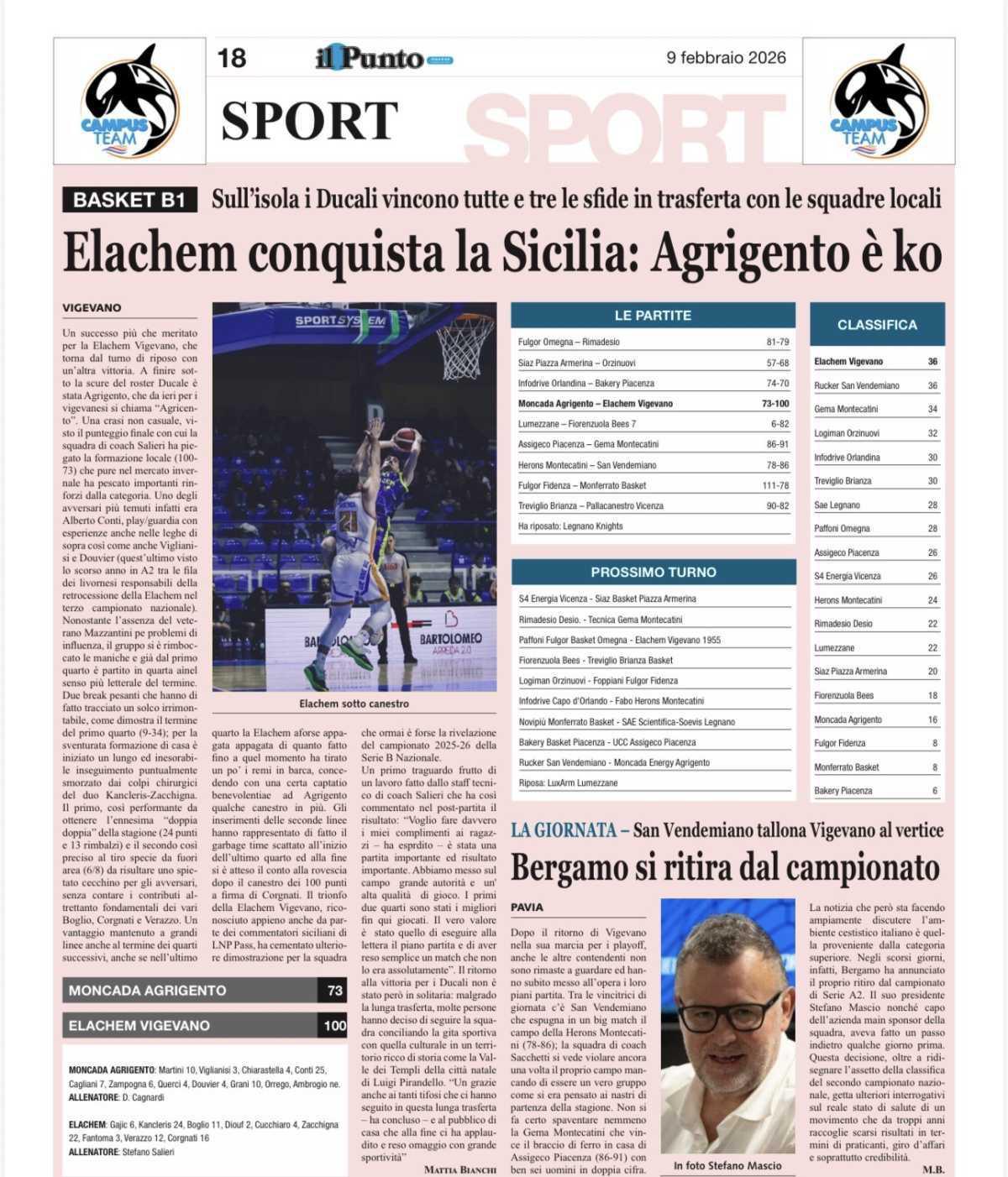 09/02/26 - Il Punto Pavese