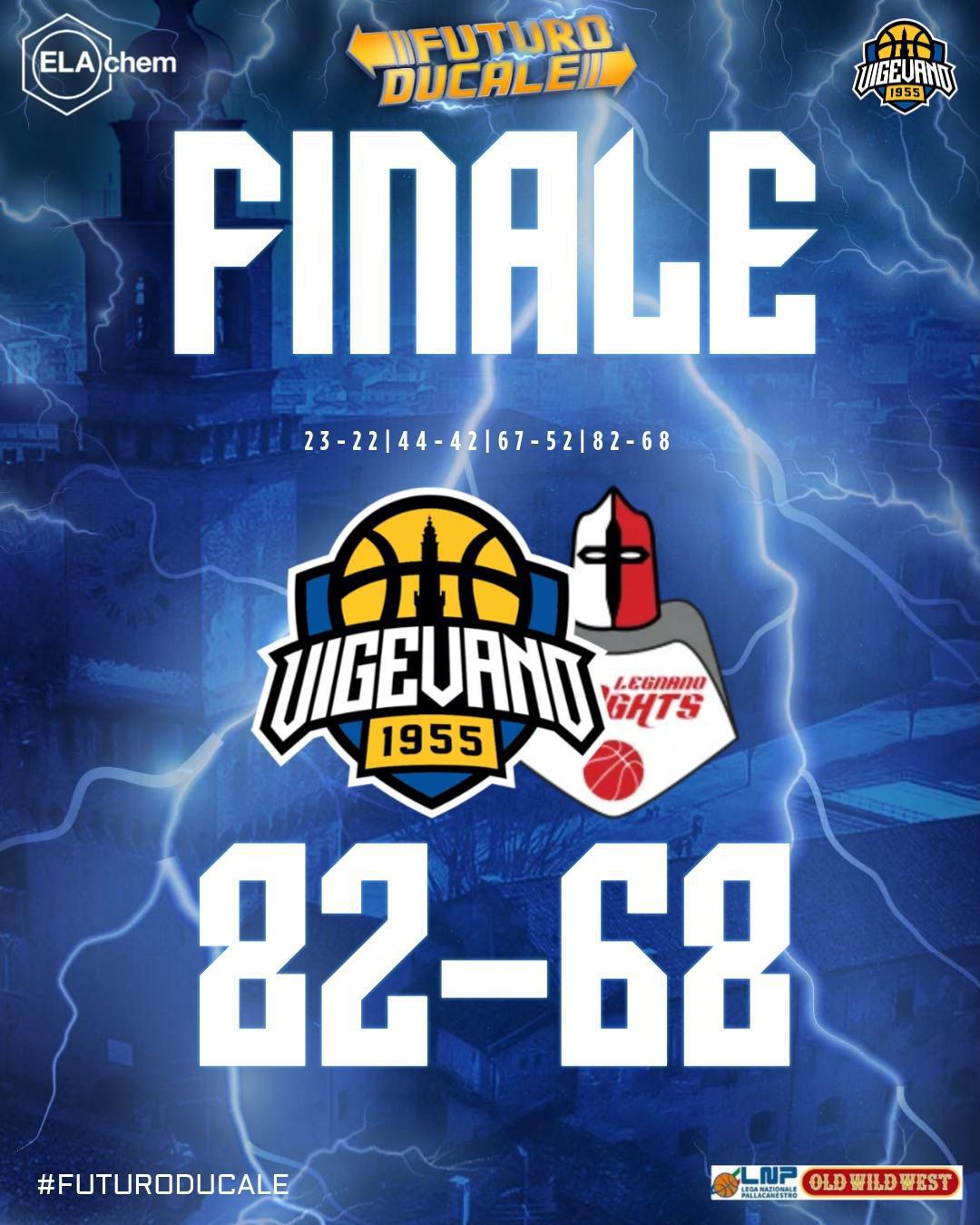30a - Vigevano 82-68 Legnano