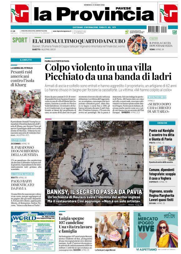 15/03/26 - La Provincia Pavese