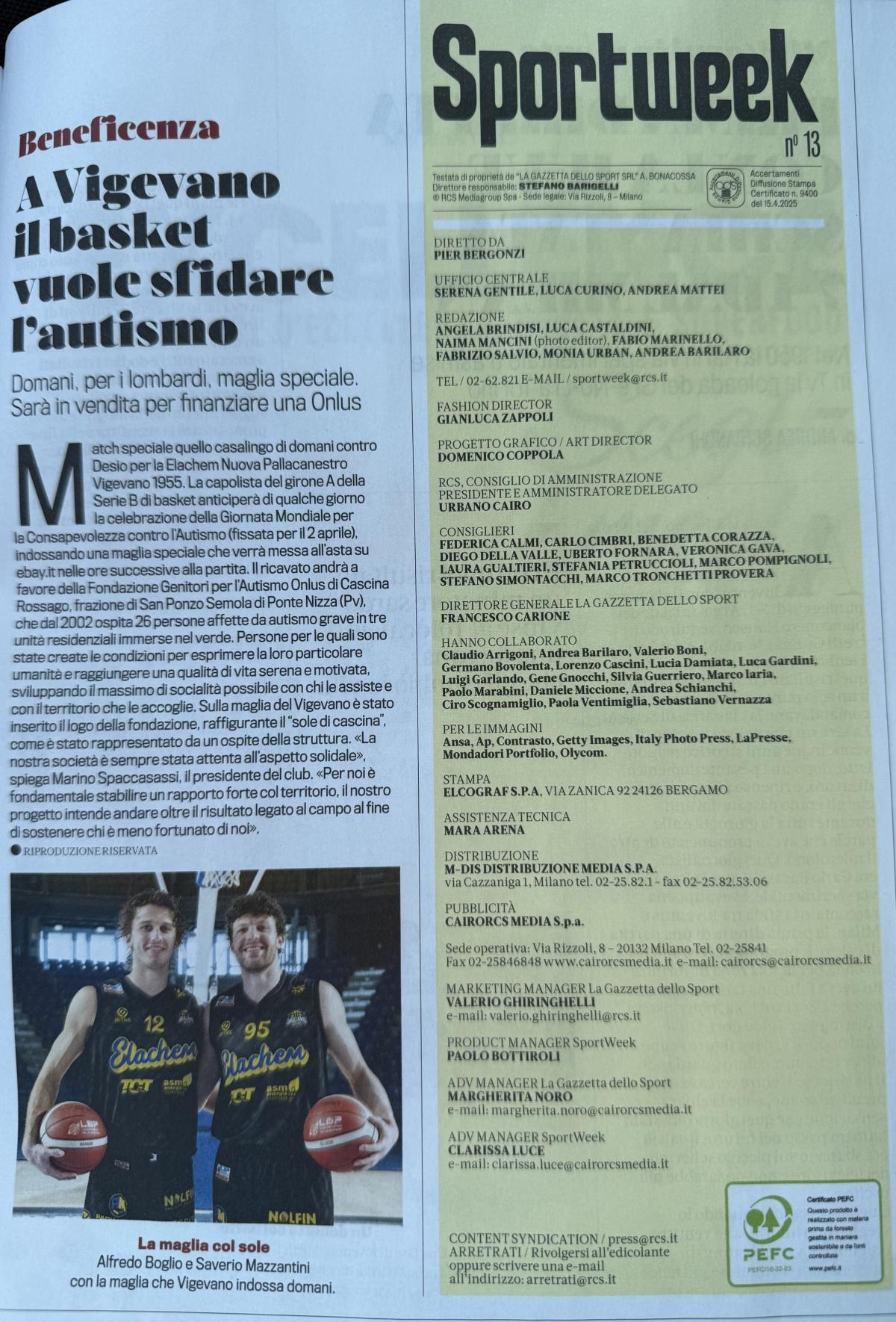 28/03/26 - Sportweek di Gazzetta dello Sport