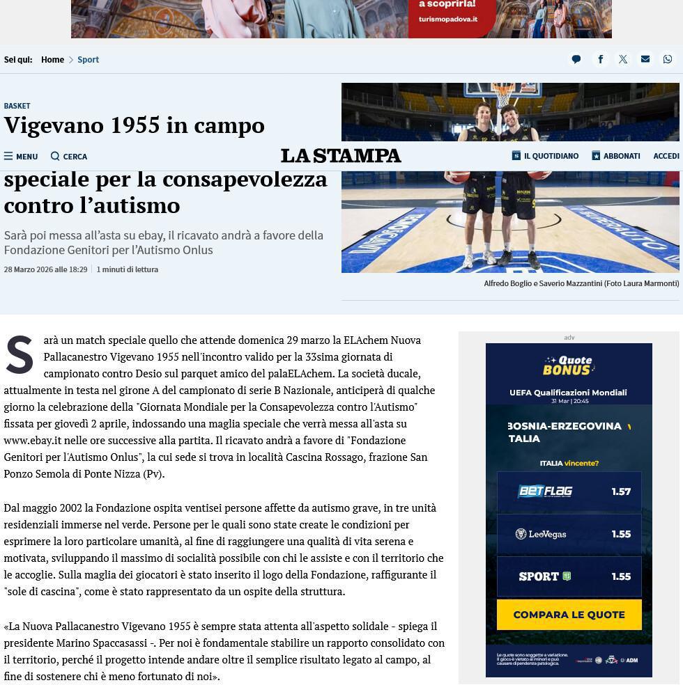 28/03/26 - La Stampa