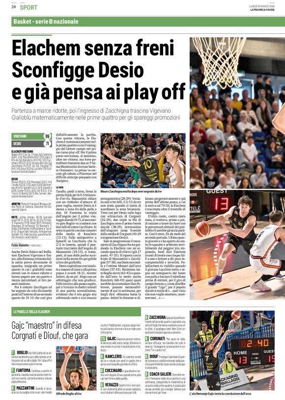 30/03/26 - La Provincia Pavese