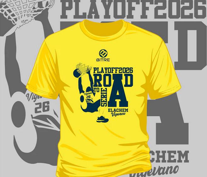 Bitre Sport lancia in offerta fino al 26 aprile la maglietta playoff riservata ai tifosi Bitre Sport lancia in offerta fino al 26 aprile la maglietta playoff riservata ai tifosi